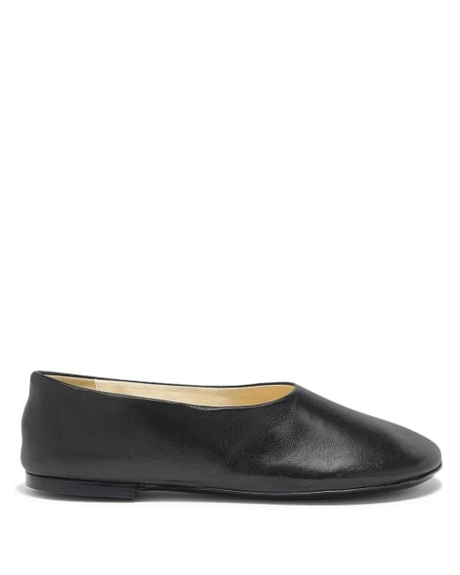 Proenza Schouler Gray Glove Ballet Flats