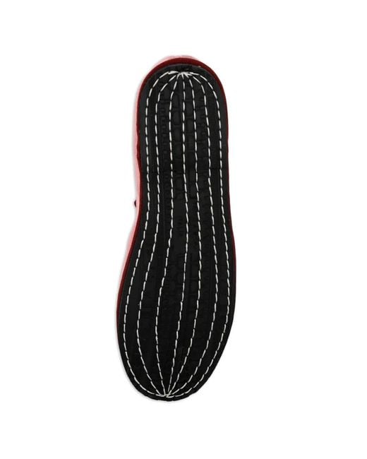 Gondolina Red Mary Jane Vevet Ballet Flat