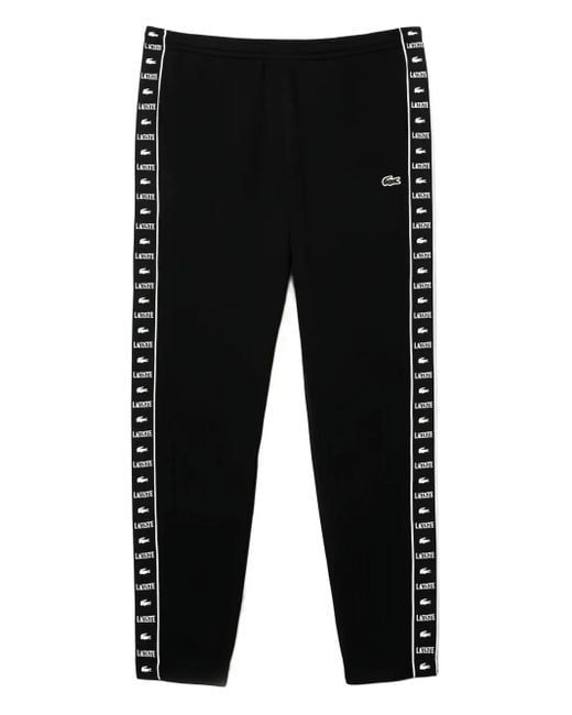 Lacoste Trainingsbroek Met Logoband in het Black voor heren