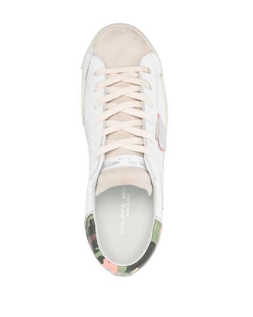 Philippe Model White Prxs Tennis Sneakers