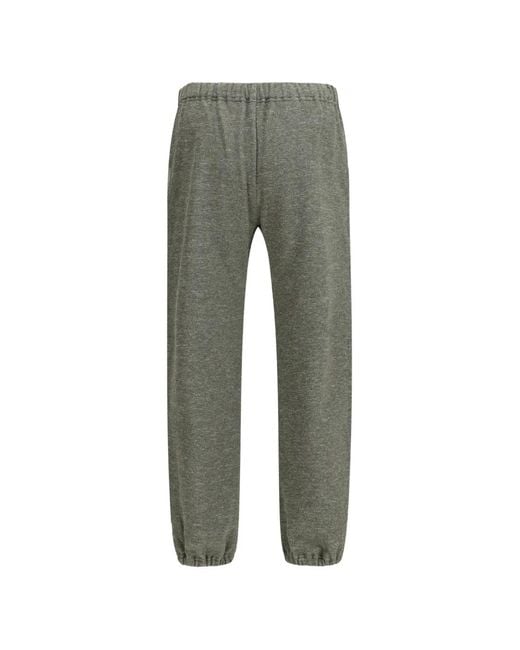 Loro Piana Gray Elasticated Track Pants for men
