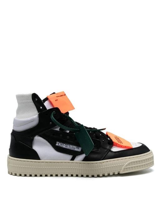Off-White c/o Virgil Abloh Black 3.0 Off Court High-Top Sneakers for men