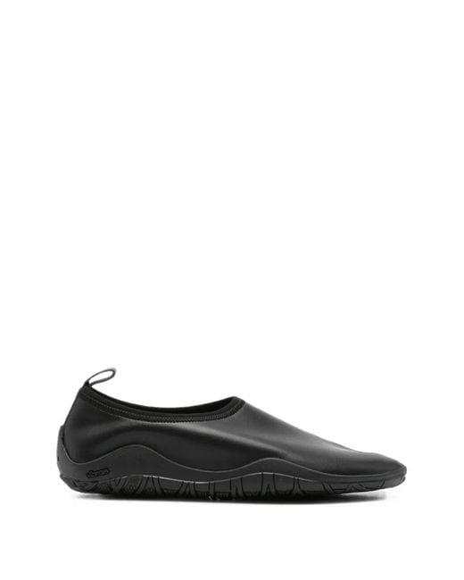 Jil Sander Black Elbe Loafers