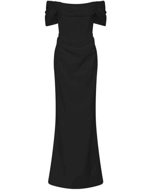 Rebecca Vallance Black Lia Gown