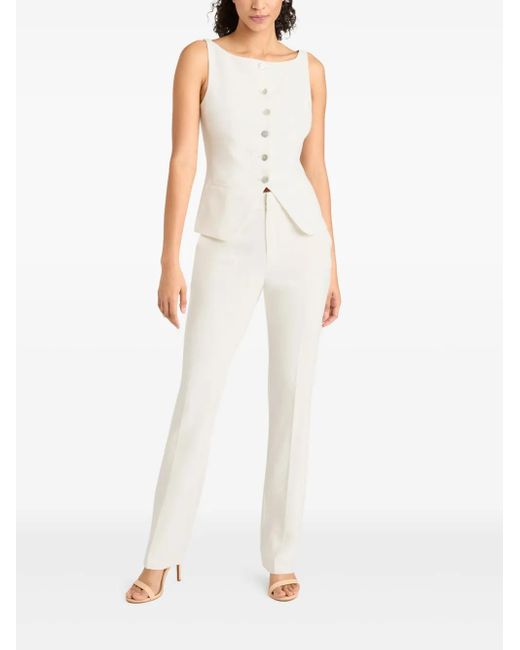 Cinq À Sept White Lemonis Vest