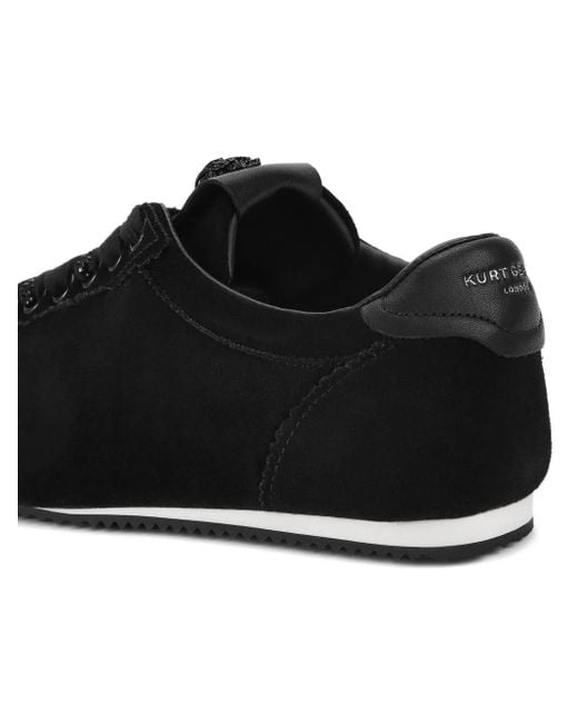 Kurt Geiger Islington ビジュートリム スニーカー Black