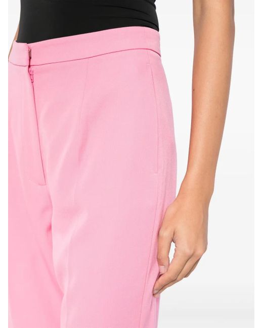 McQueen Pink Regular Tailored Trousers