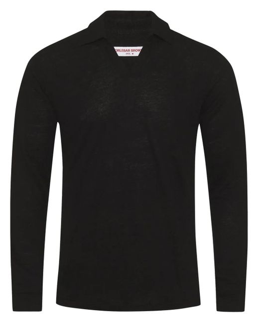 Orlebar Brown Black Felix T-Shirt for men