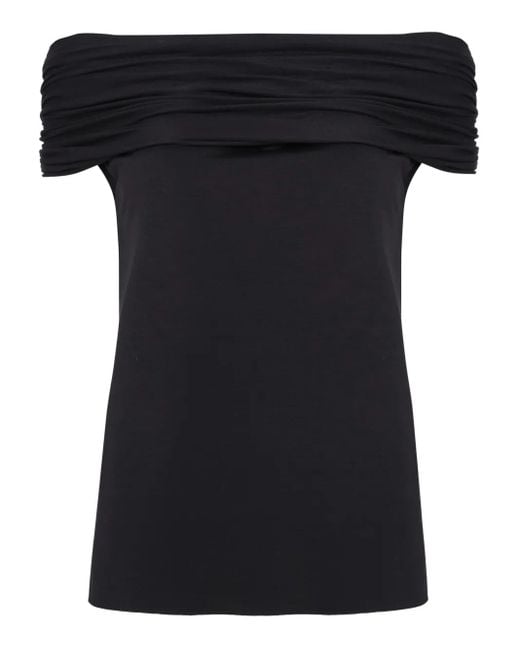 Uma | Raquel Blay Ancora カウルネック トップ Black