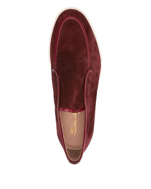 Santoni Red Sneakers