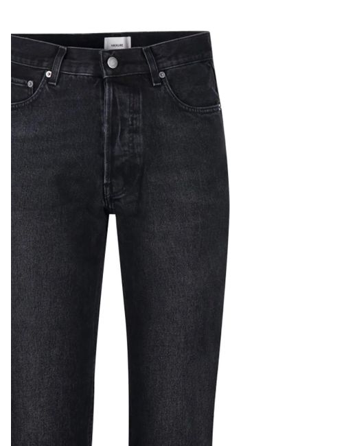 Haikure Blue Mid-Wash Jeans for men