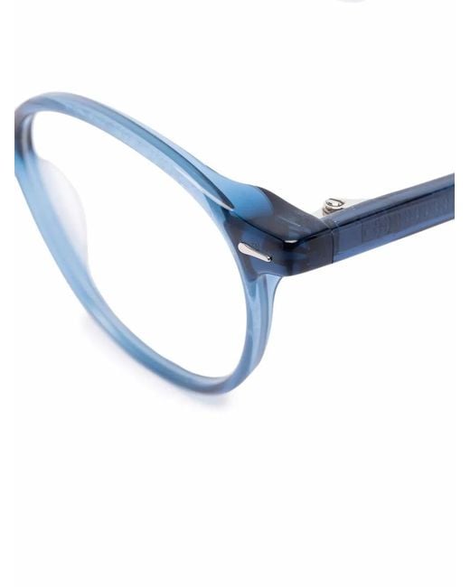 Gigi Studios Blue Round-Frame Glasses