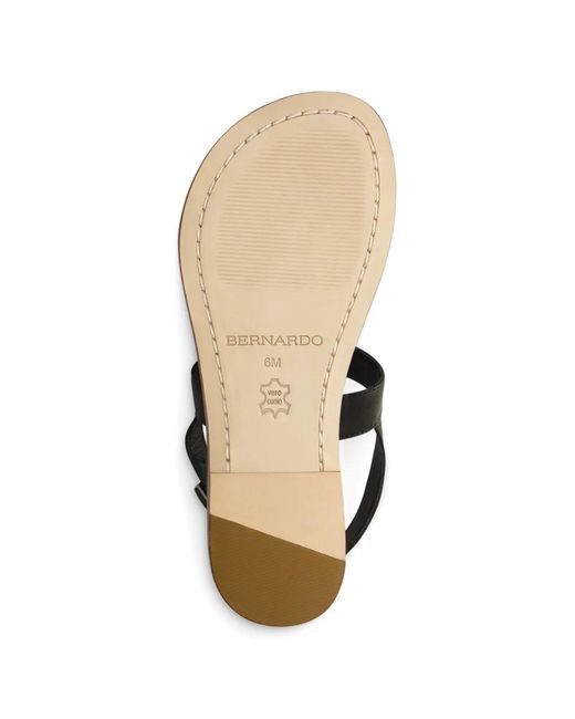 Bernardo White Thong Sandals