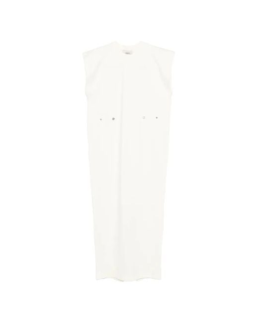 Coperni White Adjustable Maxi Dress