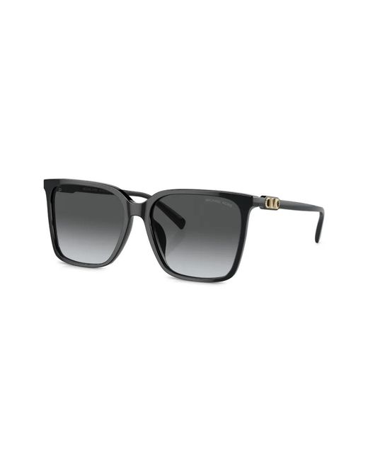 Michael Kors Gray Canberra Square-Frame Sunglasses