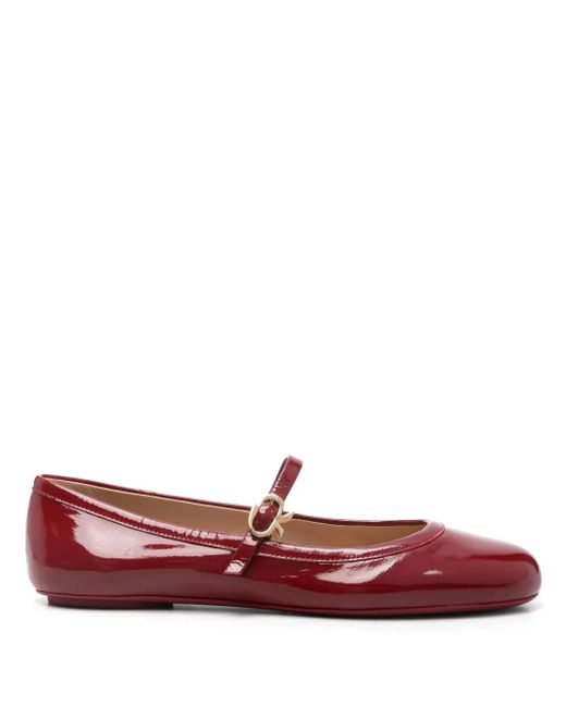 Gianvito Rossi Carla Ballerina's in het Red