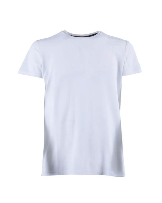 Rrd White Square Shirty Crew-Neck T-Shirt for men