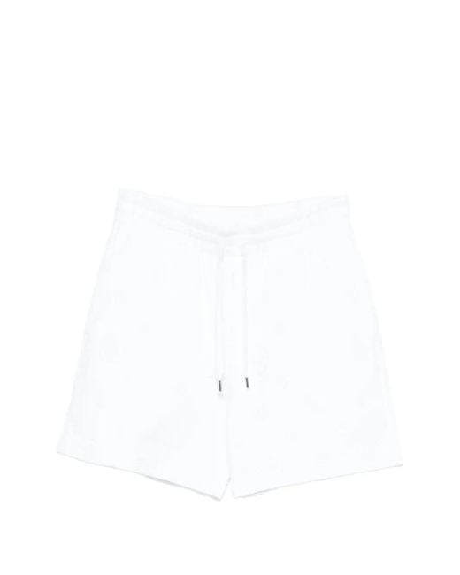 Casablanca White Monogram Appliqué Shorts for men