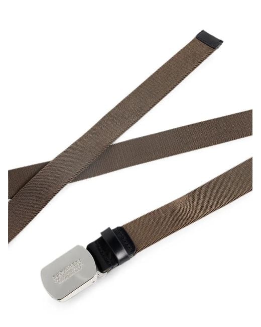 Cinturón Con Logo DSquared² de hombre de color White