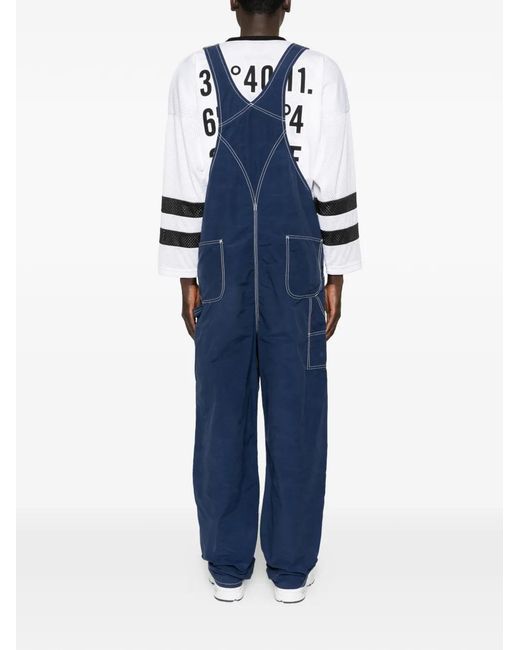 Napapijri Blue Pocket Jumpsuit for men