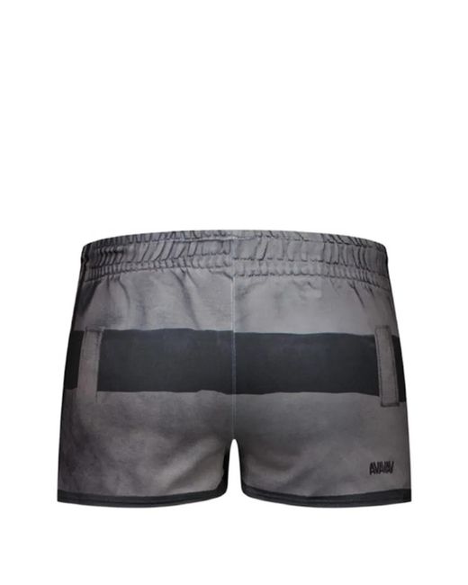 AVAVAV Red X Adidas Originals Logo-Print Shorts (Set Of Two)