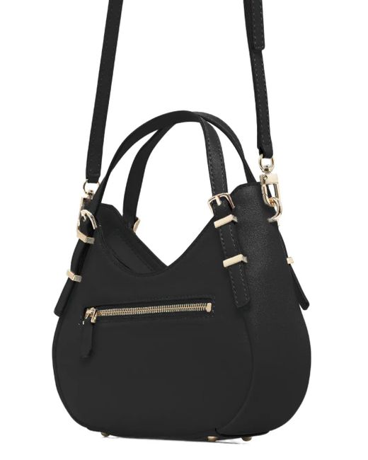 Guess Black Lefia Buckle-Detail Tote Bag