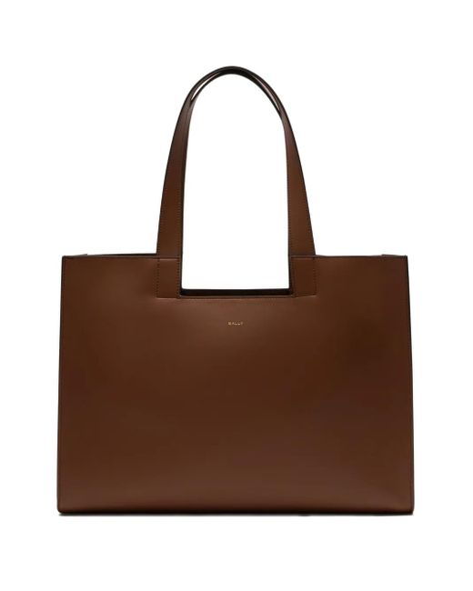 Bally Brown Easy Tote Bag