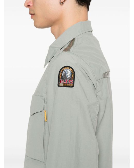 メンズ Parajumpers Rayner シャツジャケット Gray