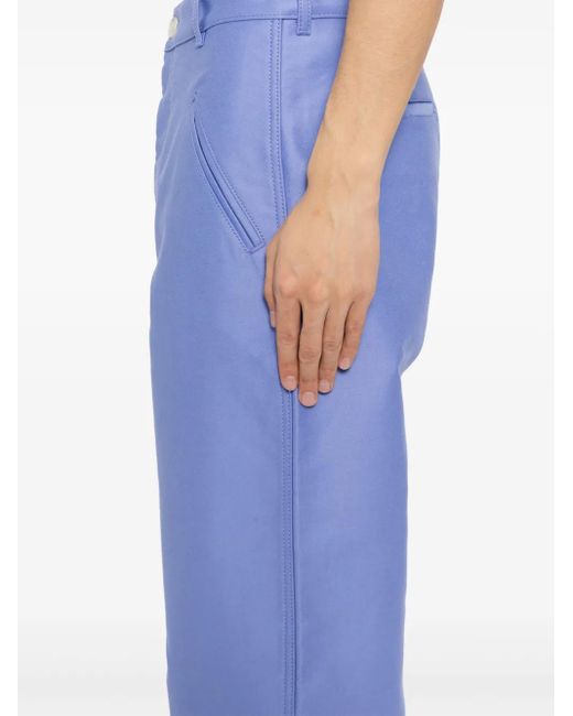 Marni Blue Compact Trousers for men