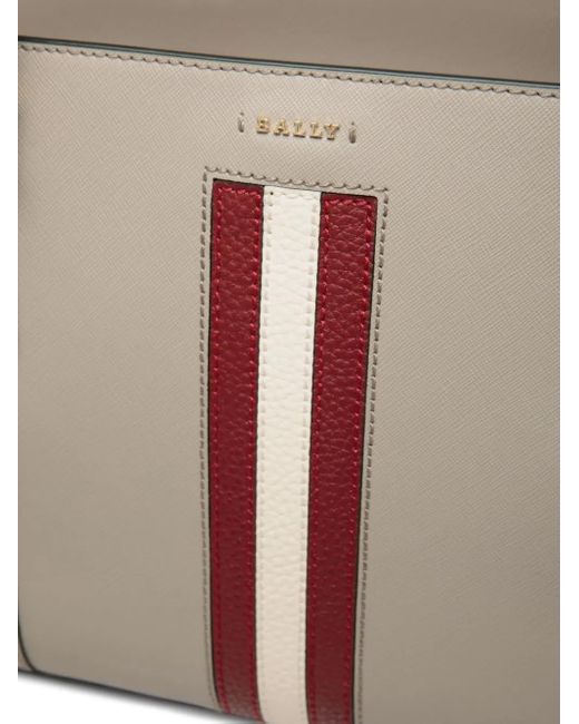 Bally Gray Tote Bag mit Prägung