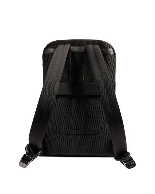 Lancel Logo-Patch Backpack in Black for Men | Lyst