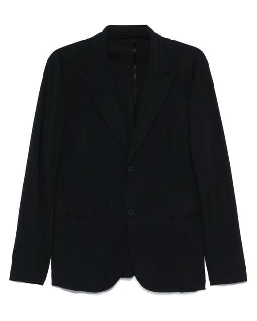 Eraldo Black Jersey Blazer for men