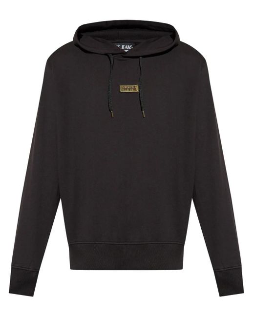 Versace Jeans Couture Katoenen Hoodie in het Gray voor heren