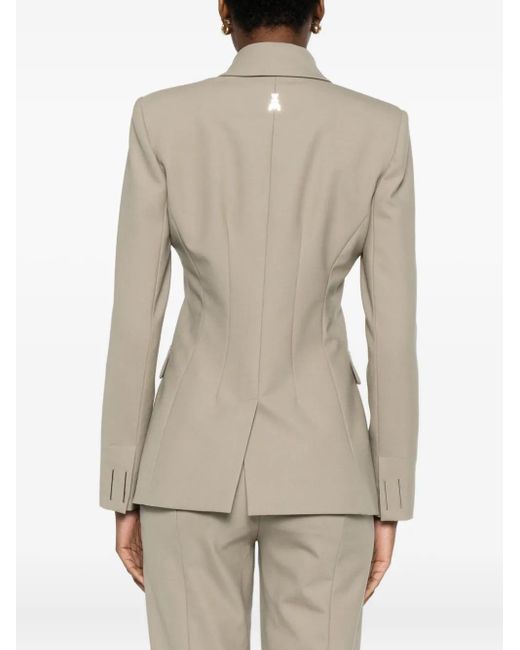 Patrizia Pepe Natural Double-Breasted Blazer