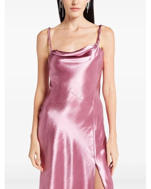 LoveShackFancy Pink Slip Dress
