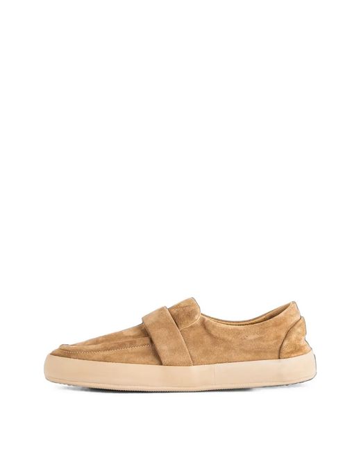 Marsèll Natural Touch-Strap Suede Loafers
