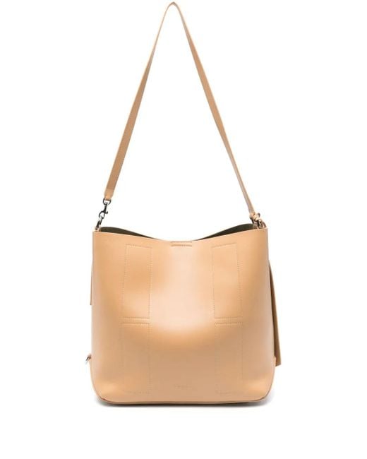 Hogan レザー ショルダーバッグ White