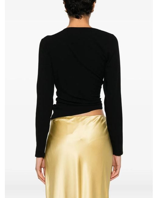 Cult Gaia Black Stassi Top