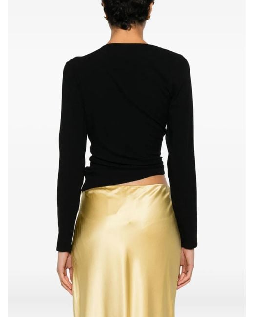 Cult Gaia Black Stassi Top