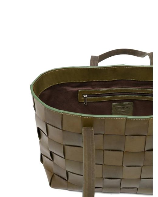 Dragon Diffusion Geweven Shopper in het Green