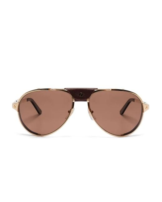 Cartier パイロット サングラス Pink