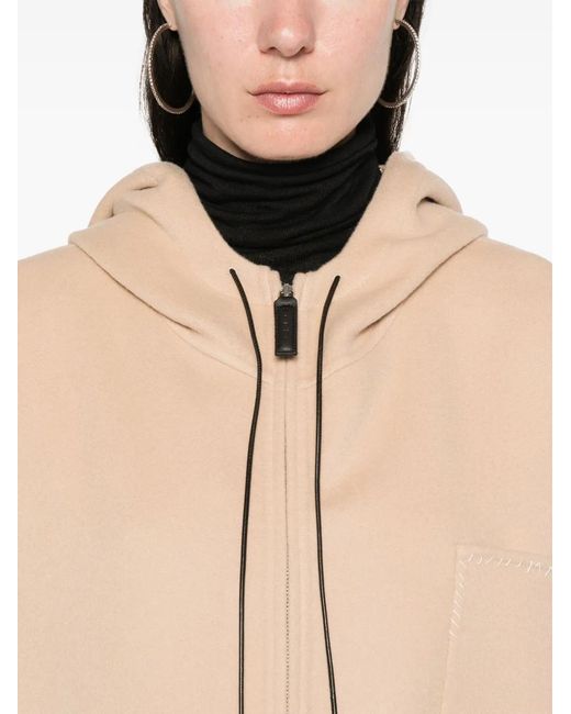 Marni Natural Hooded Jacket