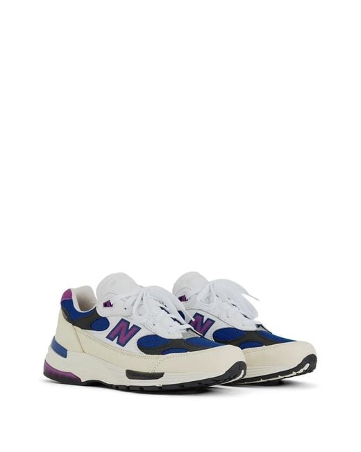 New Balance Blue 992 Midsole Sneakers