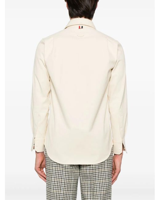 Camisa vaquera con rayas RWB Thom Browne de hombre de color Natural