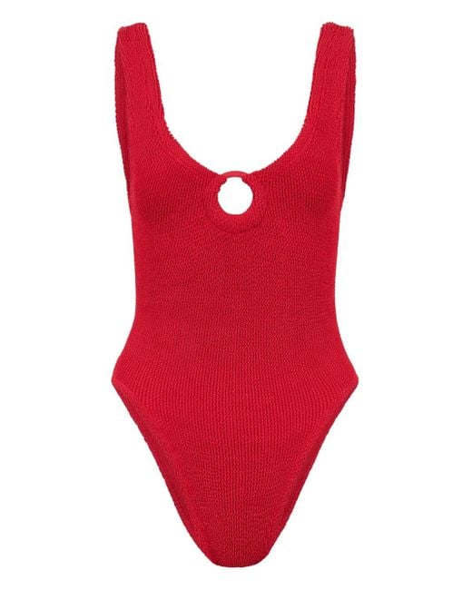Hunza G Red Celine Swimsuit