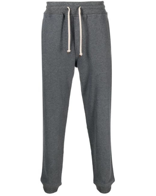 Brunello Cucinelli Broek Met Trekkoordtaille in het Gray voor heren