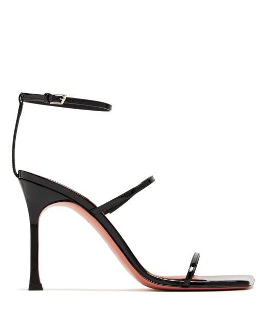 AMINA MUADDI Black 95Mm Maya Sandals