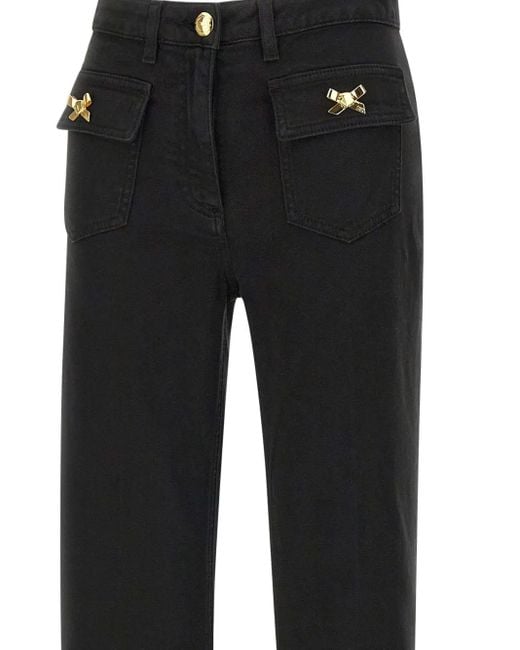 Elisabetta Franchi Black Flared Jeans