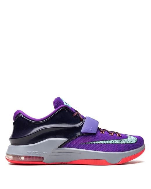 Nike Purple Kd 7 "Lightning 534" Sneakers