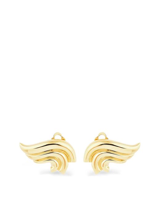 KRIMROSE Metallic X Mdlo Moris Clip-On Earrings